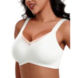 Sutiã Horisun Seamless Jelly Strip Lift Support Branco Xl