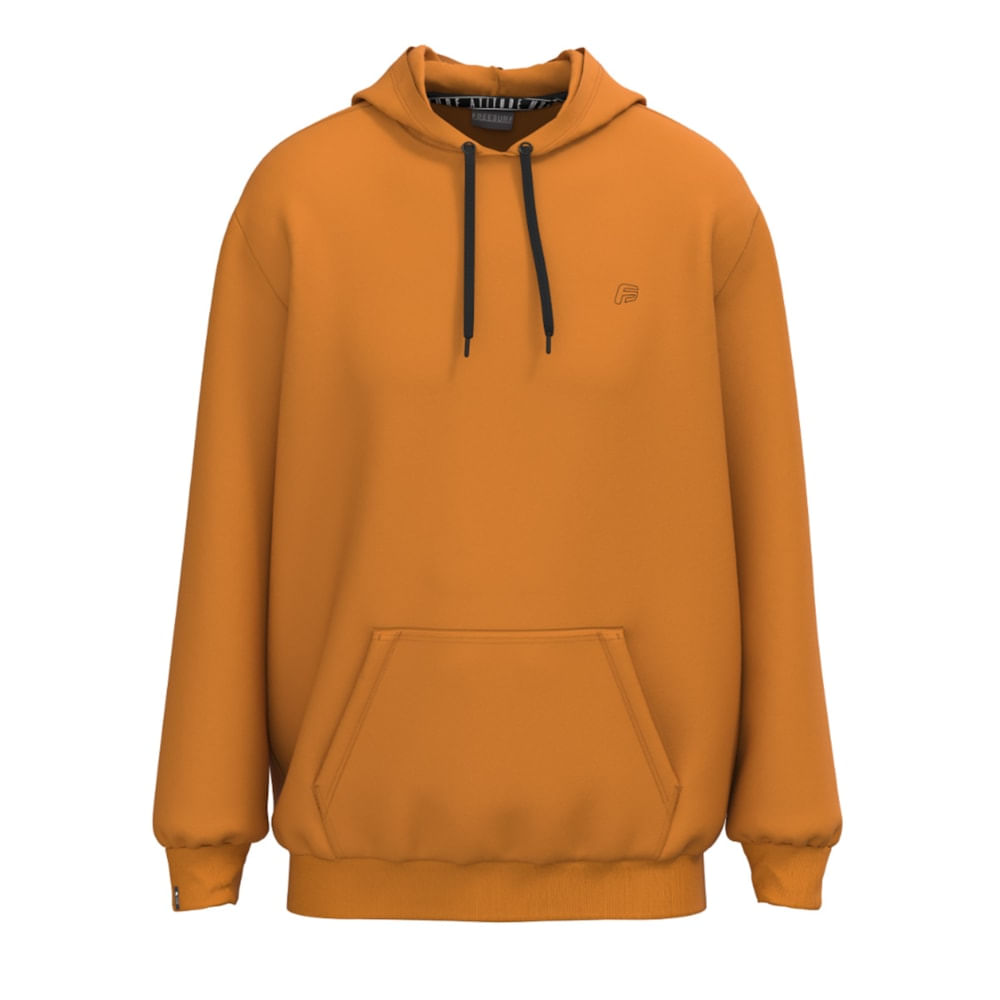 Moletom Canguru Freesurf Line Mostarda