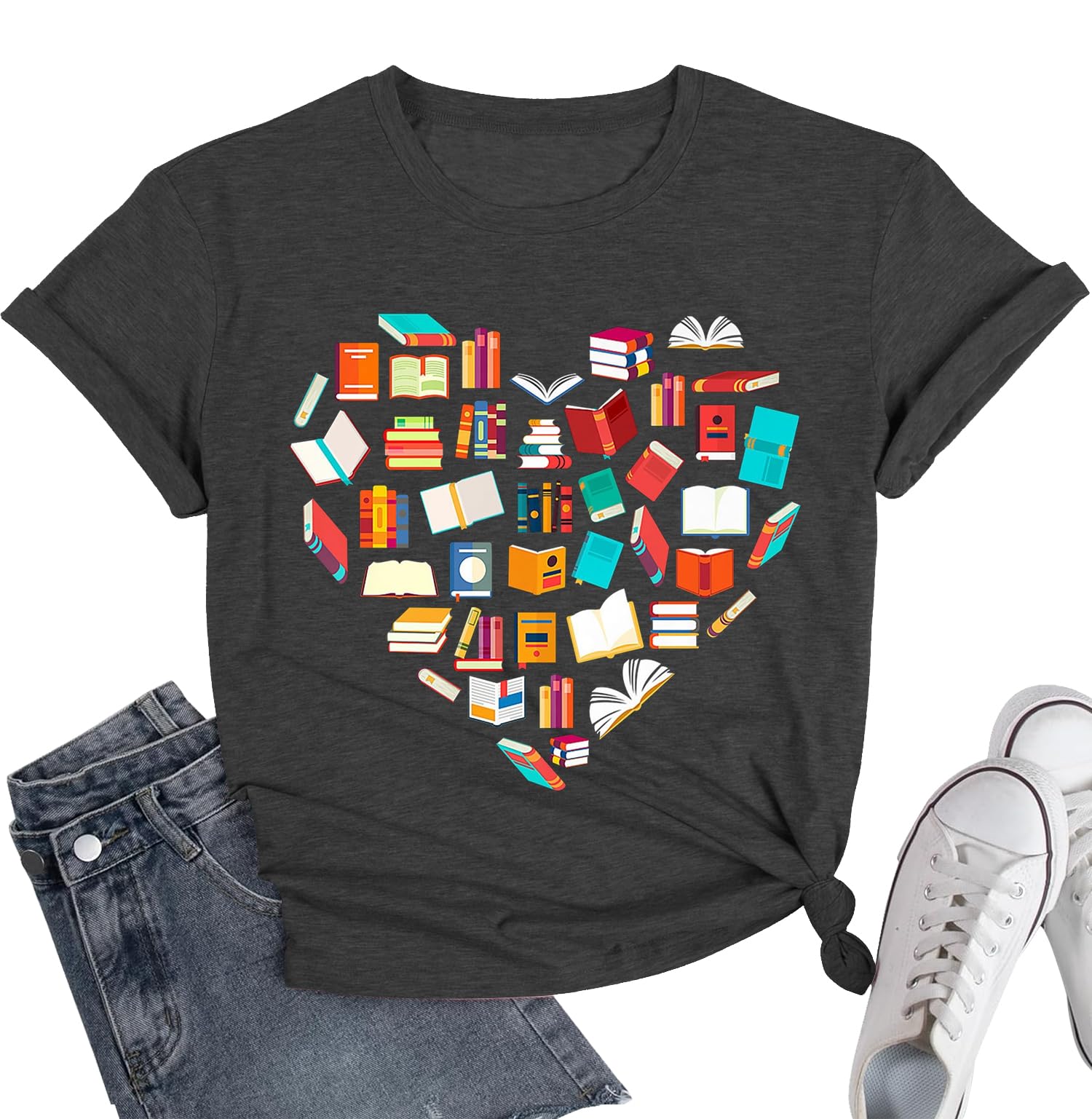 Camiseta Bqg Book Shirts Para Mulheres Lendo Camiseta Para Professores