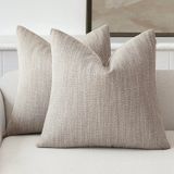 Capas De Almofada Findtower Decorative Texture Serlap Linen X2