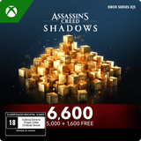 Xbox Assassins Creed Shadows 6600 Helix Pack eGift