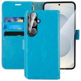 Capa Tipo Carteira Monasay Samsung Galaxy S25+ Plus 5g Azul Claro