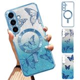 Capa De Celular Illians Fit Samsung Galaxy S25 6.2" Azul Feminina