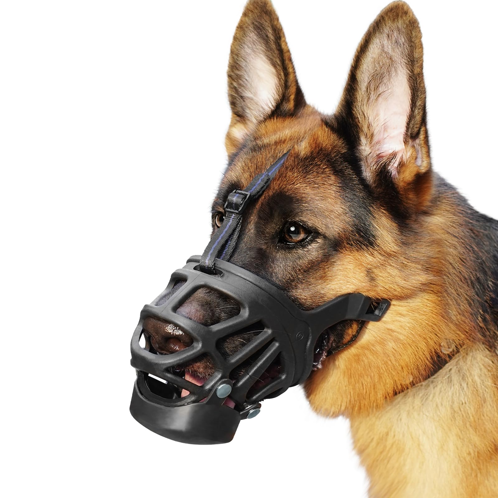 Basket Muzzle Barkless Para Cães Grandes Para Evitar Mordidas