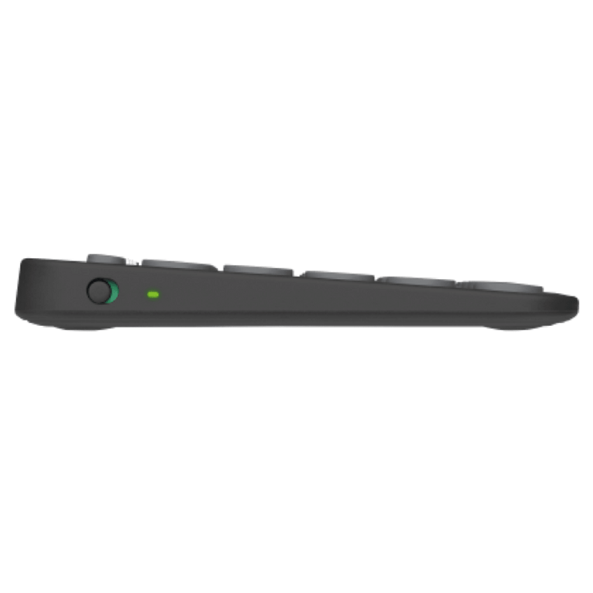 Kit 3x Teclado Bluetooth Logitech K380s Pebble Key 2 Grafite - imagem 5