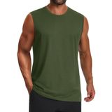 Camiseta Sem Mangas Cotrasen Masculina Com Proteção Solar Verde Xl