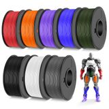 Filamento Para Impressora 3d Tecbears Petg 1,75 Mm 250 G/bobina 8 Rolos