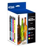 Cartuchos De Tinta Printimpression 822xl Remanufaturados Para Epson