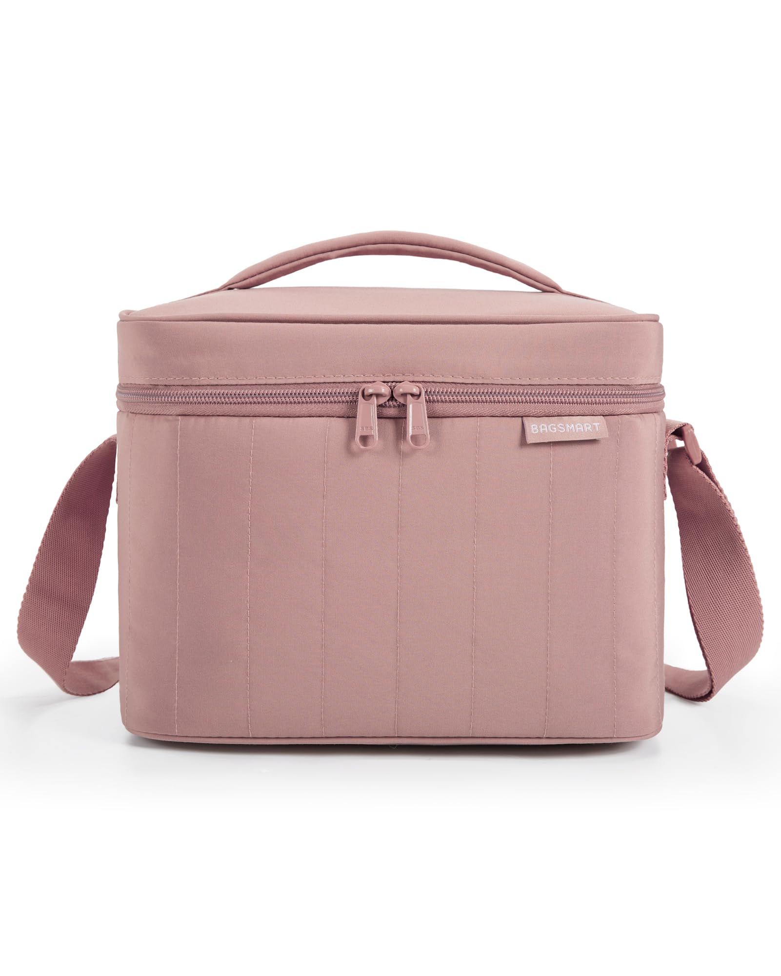 Lancheira Bagsmart Puffer Isolated Lancheira 8l Dusky Pink