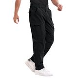 Calças Táticas Natuvenix Ripstop Leves Para Homens Pretas