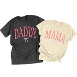 Camisetas Ithalt Mama Beige 2 Medium Dad Pregnancy Announcement