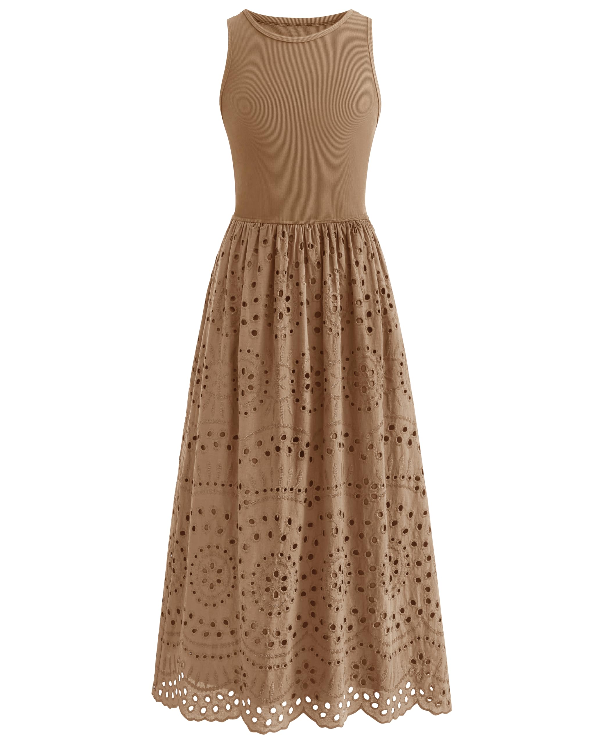 Dress Dowerme Summer, Feminino, Casual, Sem Mangas, Vestido Maxi Evasê