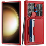 Capa De Telefone Bxyjy Para Samsung Galaxy S23 Ultra Com Suporte De Cartão