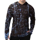 Camisa De Pesca Weligu De Manga Comprida Com Proteção Solar Uv Upf 50+ Masculina