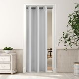 Cortina Mysky Home Blackout 34x80cm Para Sala De Estar Acinzentada