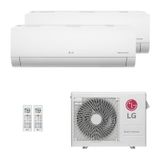 Ar Condicionado Multi Split Inverter Lg 24 000 1x Evap Hw 9 000 1x Evap Hw 18 000 Quente Frio 220v