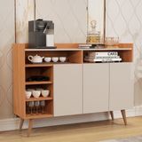 Buffet Markab Nature Off-white Armario Aparador Cozinha