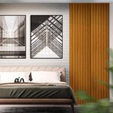 Revestimento Ripado Placa 95 Cm X 250 Cm 100% Mdf Naturale Notável Jm Móveis