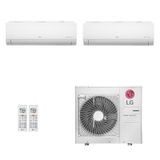 Ar Condicionado Multi Split Inverter Lg 36 000 2x Evap Hw 18 000 Quente Frio 220v