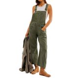 Macacão Jeans Wazel Vorrlon Para Mulheres Com Pernas Largas