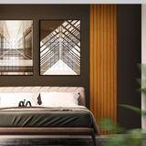 Revestimento Ripado Placa 50 Cm X 250 Cm 100% Mdf Naturale Notável Jm Móveis