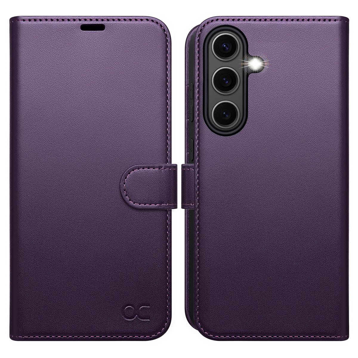 Capa Tipo Carteira Ocase Compatível Com Galaxy S25 Plus 6,7" 2025