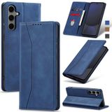 Capa Tipo Carteira Flip Jasonyu Para Samsung Galaxy S24 Fe Azul