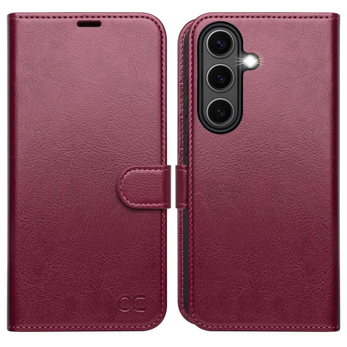 Capa Tipo Carteira Ocase Compatível Com Galaxy S25 Plus 6,7" 2025