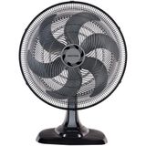 Ventilador Osc Mesa Turbo 6 50cm 6 Pás - 110v - Preto-prata