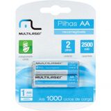Pilha Recarregavel Aa 2500mah C-2 Cb053