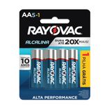 Pilha Alcalina Aa Pack Com 6 5+1 - Sm-144