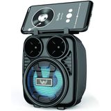 Caixa De Som Portátil Bluetooth - Radio Fm Altomex Al-1183