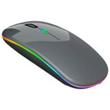 Mouse Sem Fio Recarregável Led Rgb 2.4 Ghz Wirelles E1200
