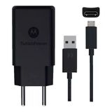 Carregador Turbo Power 15w Compativel Motorola Micro Usb-b V8