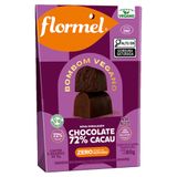 Bombom Flormel 72% Cacau Vegano Zero Açúcar 60g
