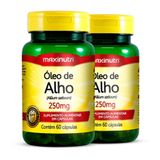 Kit 2 Óleo De Alho 250mg Maxinutri 60 Cápsulas