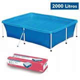 Piscina Mor Desmontável 2000 Litros - Ref 1004 - Medidas 2,11 M X 2,32 M X 58 Cm Tamanho Unico Cor Azul