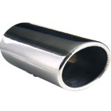 Ponteira Inox Utilitarios Oval Chanfrada Virolada (2.1-2) X 3.7-8 X170mm