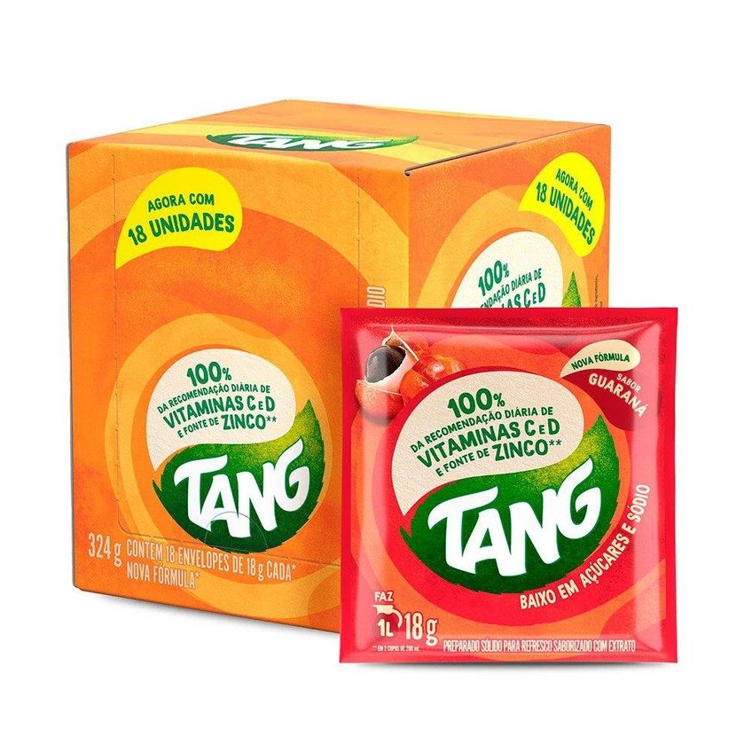 Refresco Em Pó Tang Guaraná 18g Display Com 18 Unidades - imagem 5