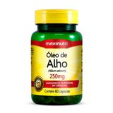 Óleo De Alho 250mg Maxinutri 60 Cápsulas