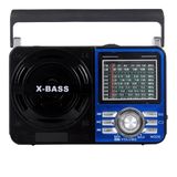 Rádio Portátil Retrô Bluetooth Fm Am Sw Usb Modelo A-078t Desing Tv