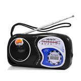 Radio Portatil Am Fm De Bolso Preto Fone De Ouvido P2 Preto