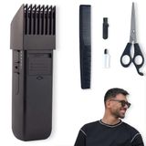 Máquina Profissional Corte Sem Fio Corta Pelos Aparar Barbar Eletrico Recarregavel Ns389b