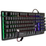 Gamer Teclado Gamer Semi-mecânico Usb Com Led Bm-t06 - Bmax