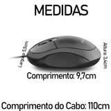 Mouse Optico Com Fio Mouse Com Fio Optico