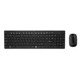 Teclado E Mouse Sem Fio 2.4ghz Com Teclado Flutuantes Preto - Tc251