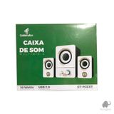 Caixa De Som Goldenutra Gt Pcex7 Multimidia Usb 2.0