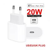Fonte Tomada Compativel Iphone X Xr Xs 11 12 13 14 15 Pro Max Tipo C 20w