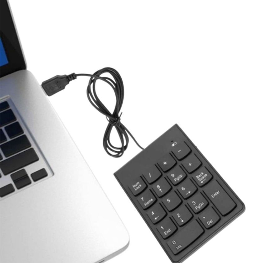 Teclado Numérico Usb 2.0 Com Fio E 18 Teclas - imagem 3