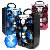 Caixa De Som Bluetooth Altomex Usb Sd Rádio Fm A76 A79 A80 O